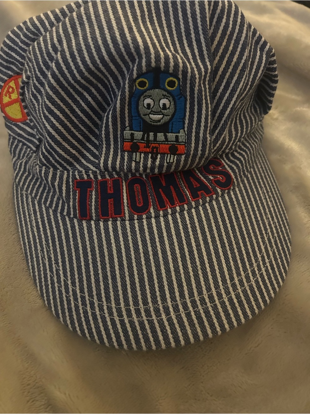 Thomas & Friends Blue Striped Kids Engineer Cap